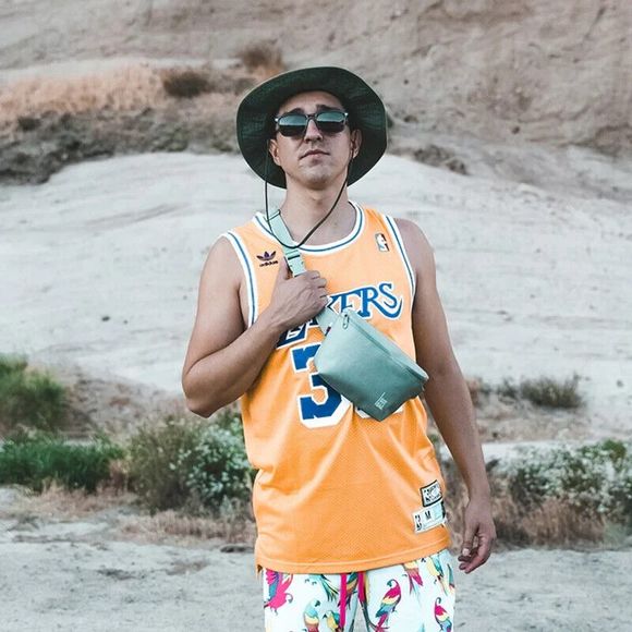 GOT BAG Hip Bag sport bag belt bag fanny pack Recycled Plastic Reef NWT - Vegan - Picture 5 of 15